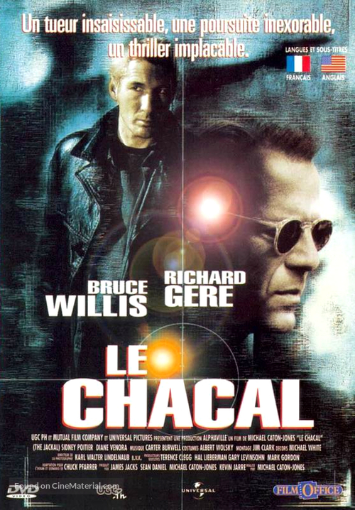 The Jackal - French DVD movie cover
