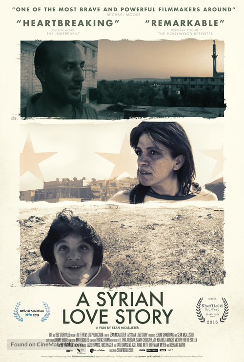 A Syrian Love Story - British Movie Poster