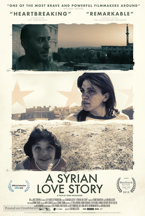 A Syrian Love Story - British Movie Poster