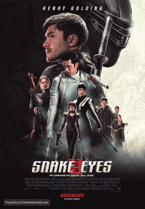 Snake Eyes: G.I. Joe Origins - Portuguese Movie Poster