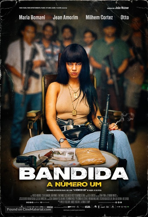 Bandida: A N&uacute;mero Um - Brazilian Movie Poster