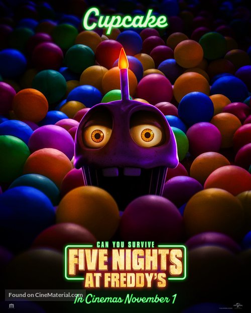 Five Nights at Freddy&#039;s - Malaysian Movie Poster