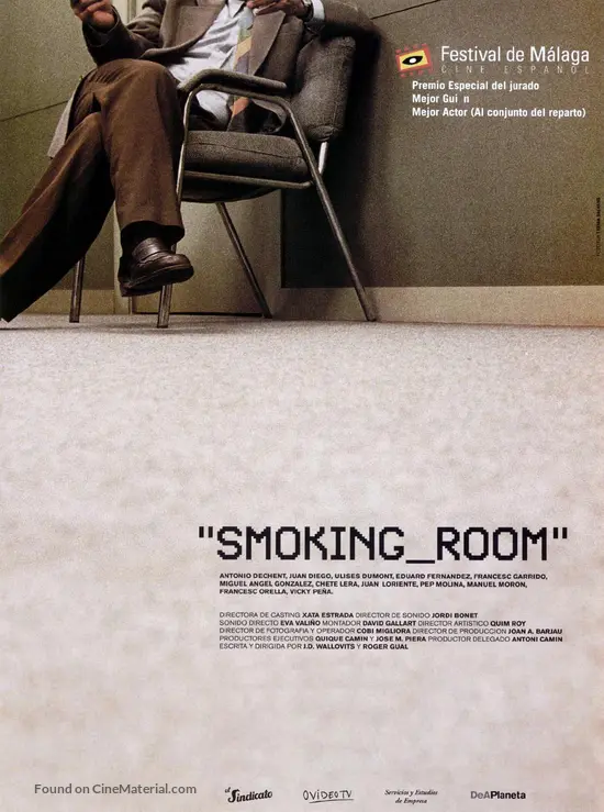 Smoking Room 2002 Spanish movie poster Smoking Room 2002 Spanish movie poster