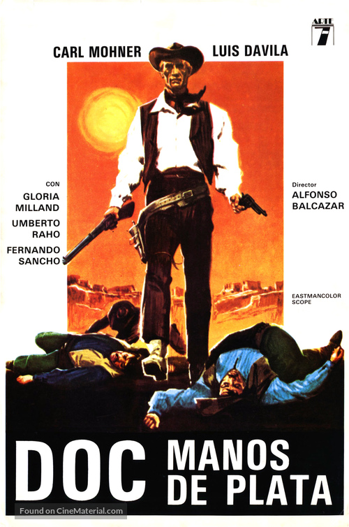 L&#039;Uomo dalla pistola d&#039;oro - Spanish Movie Poster