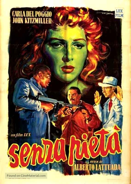 Senza piet&agrave; - Italian Movie Poster