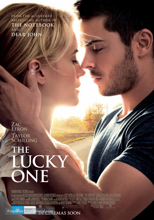 The Lucky One - Australian Movie Poster