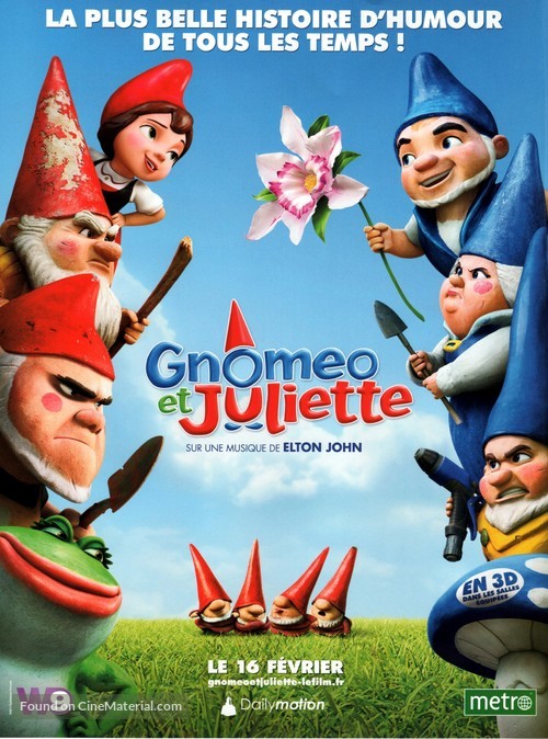Gnomeo &amp; Juliet - French Movie Poster