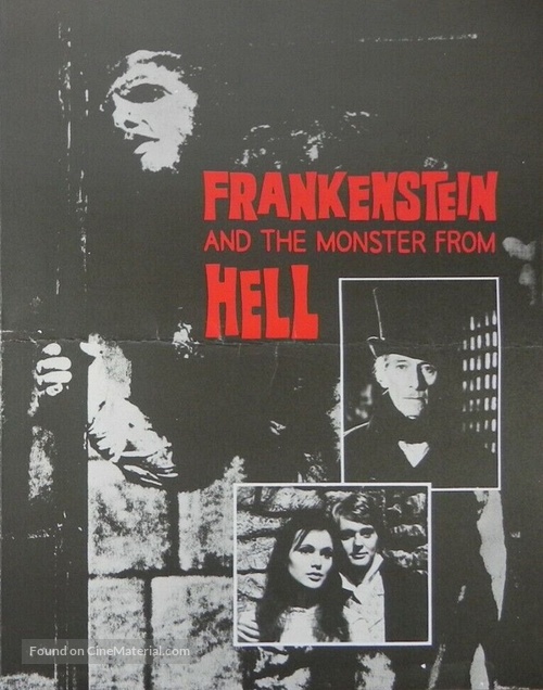 Frankenstein and the Monster from Hell - British poster