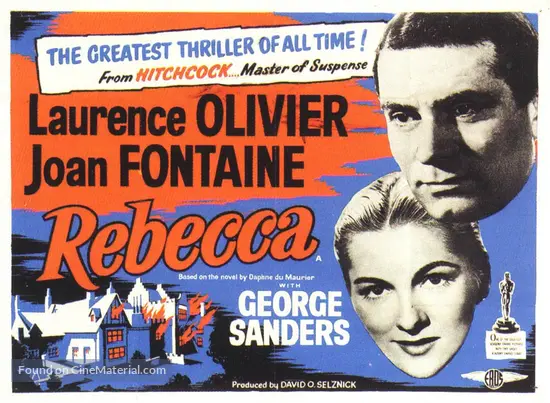 Rebecca - British Movie Poster