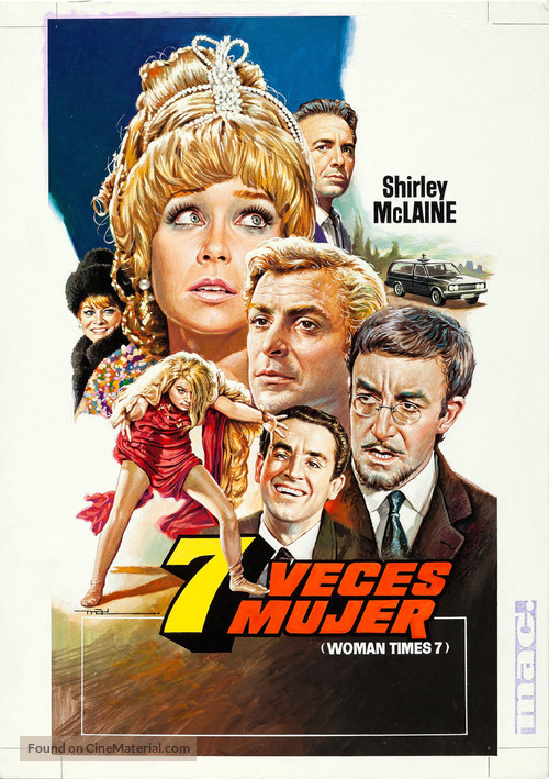 Woman Times Seven - Spanish Movie Cover
