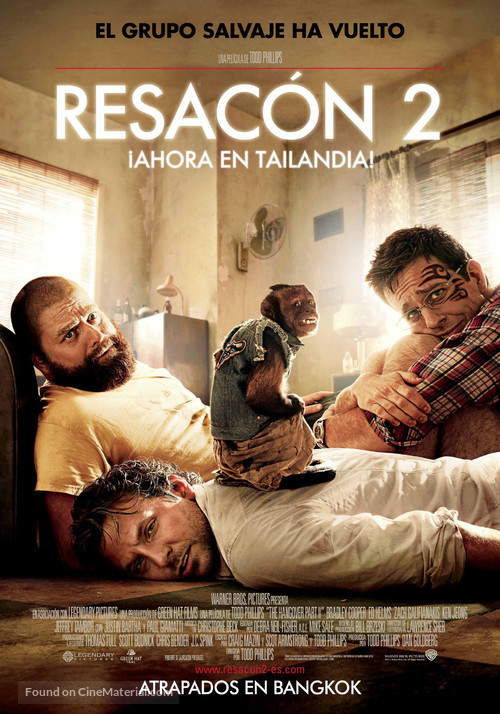 The Hangover Part II - Spanish Movie Poster