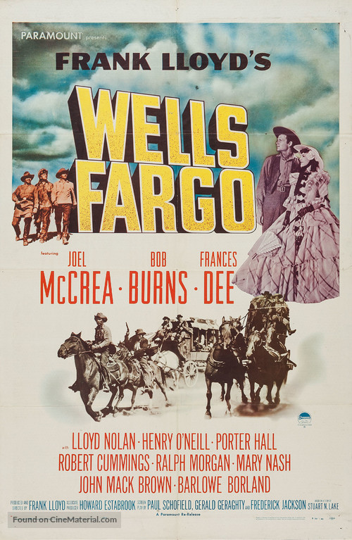 Wells Fargo - Re-release movie poster