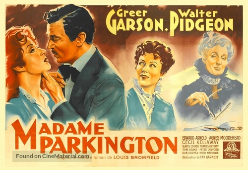 Mrs. Parkington - French Movie Poster