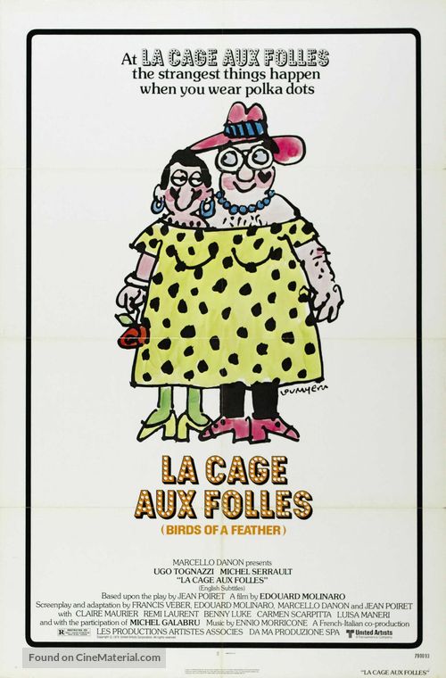 Cage aux folles, La - Movie Poster