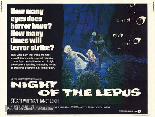 Night of the Lepus - Movie Poster