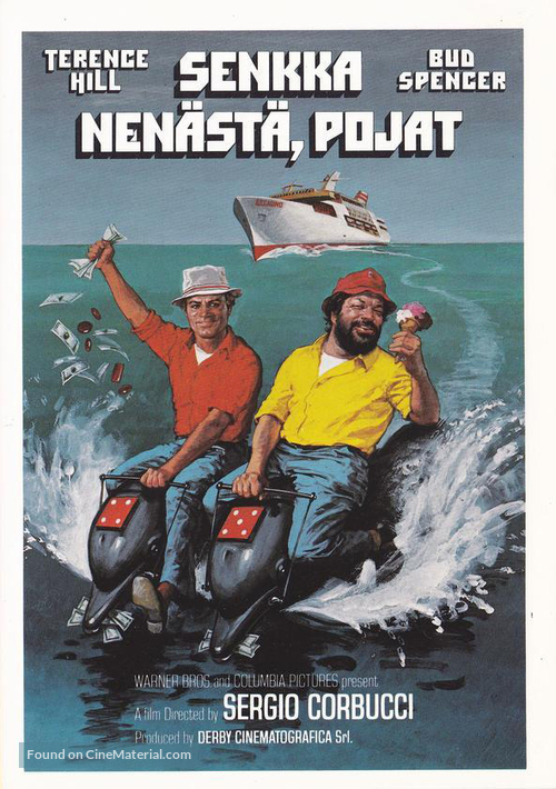 Pari e dispari - Finnish Movie Poster