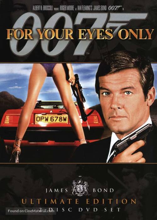 For Your Eyes Only 1981 Movie Cover