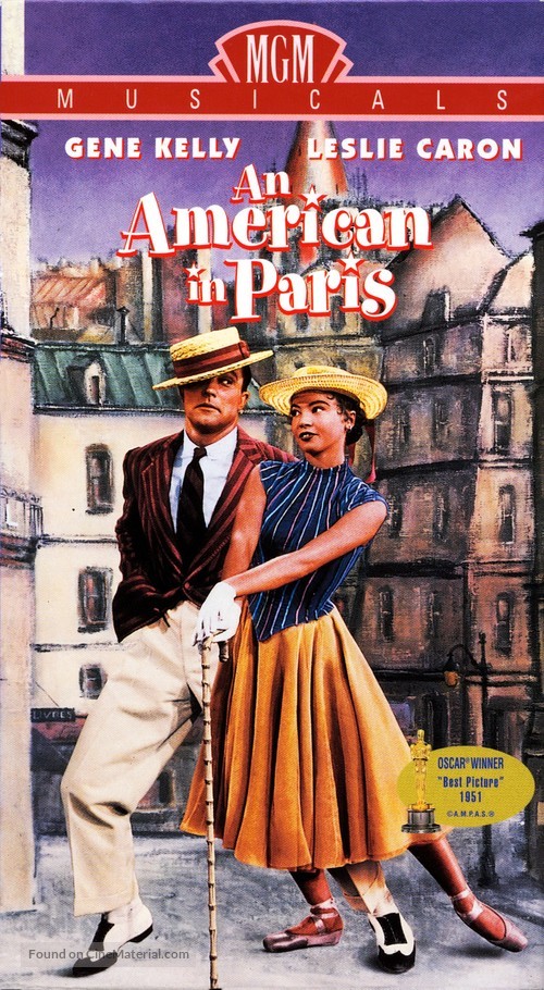 An American in Paris - VHS movie cover