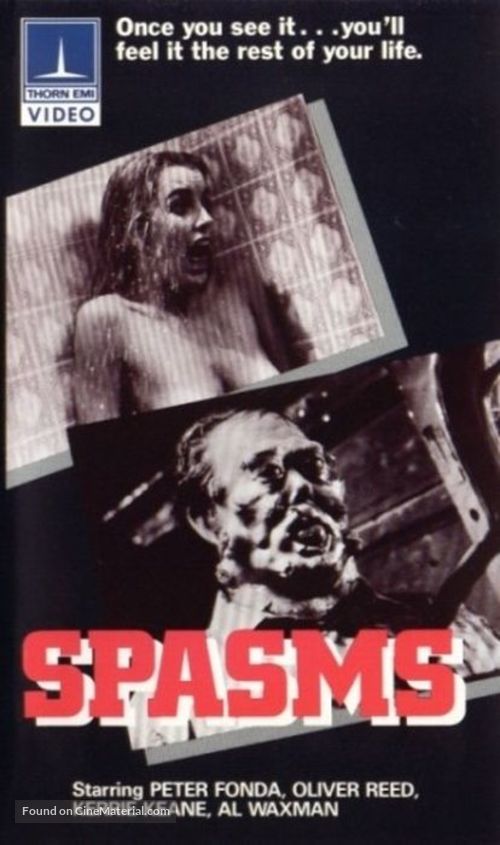 Spasms - VHS movie cover