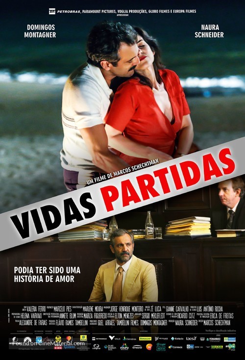 Vidas Partidas - Brazilian Movie Poster