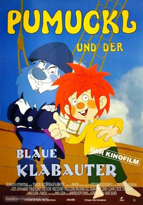 Pumuckl und der blaue Klabauter - German Movie Poster