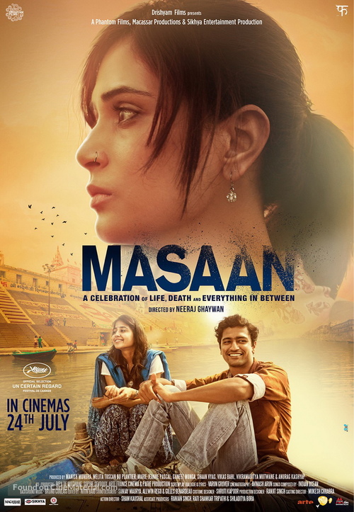 Masaan - Indian Movie Poster