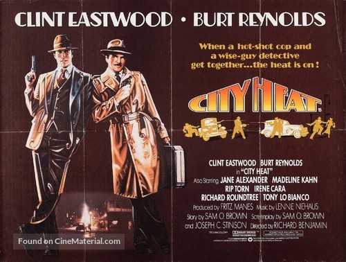 City Heat - British Movie Poster