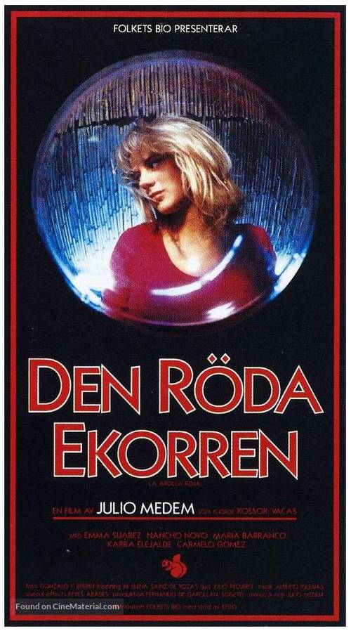 Ardilla roja, La - Swedish Movie Poster