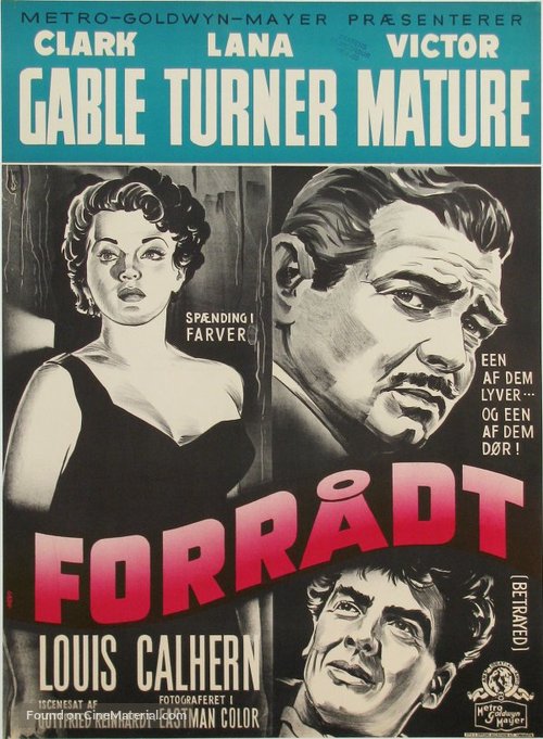 Betrayed - Danish Movie Poster