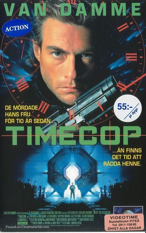 Timecop - Swedish Movie Cover