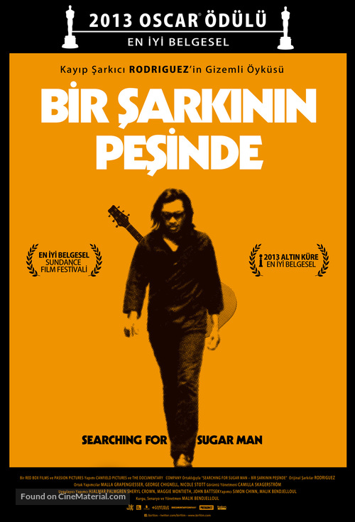 Searching for Sugar Man - Turkish Movie Poster