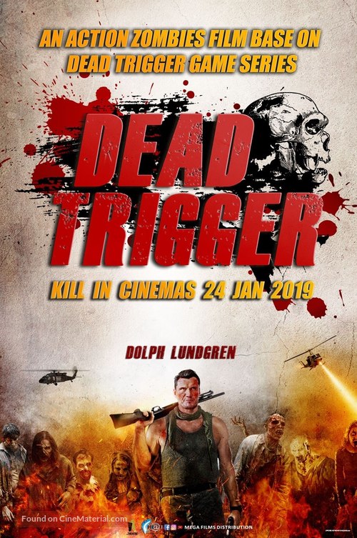 Dead Trigger - Malaysian Movie Poster