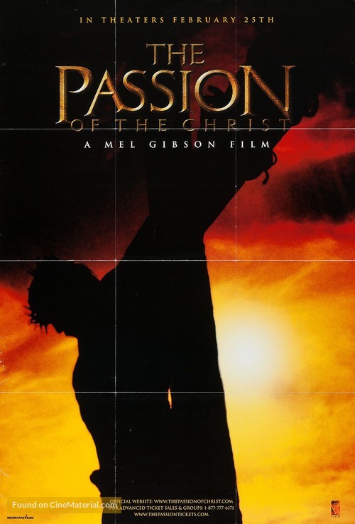 The Passion of the Christ - Advance movie poster