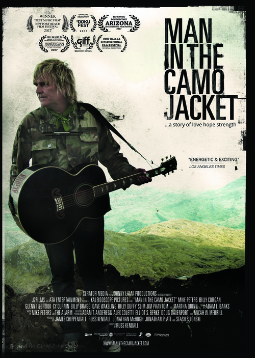 Man in the Camo Jacket - Movie Poster