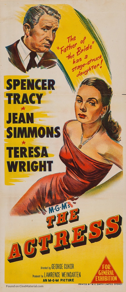 The Actress - Australian Movie Poster