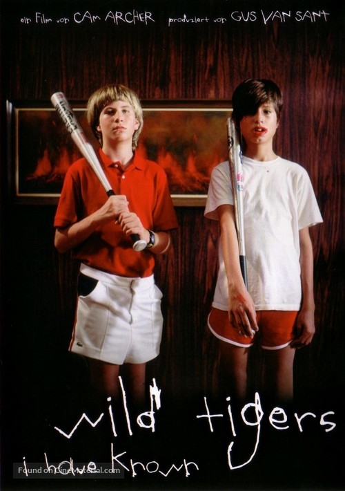 Wild Tigers I Have Known - German Movie Cover