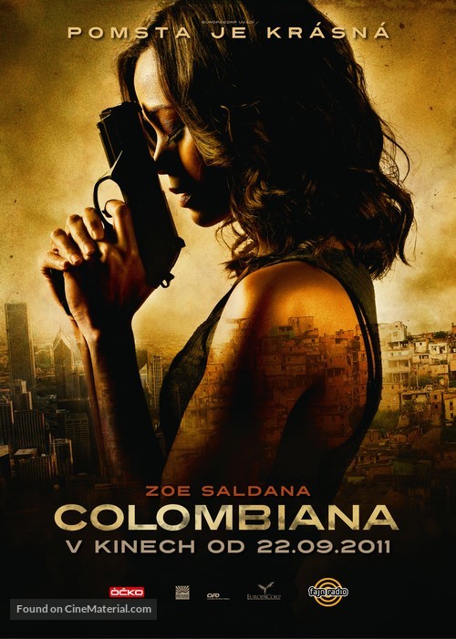 Colombiana - Czech Movie Poster