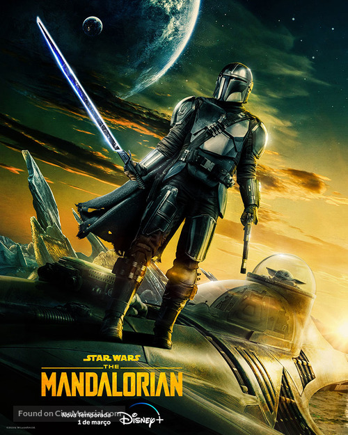 &quot;The Mandalorian&quot; - Portuguese Movie Poster