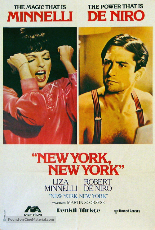 New York, New York - Turkish Movie Poster