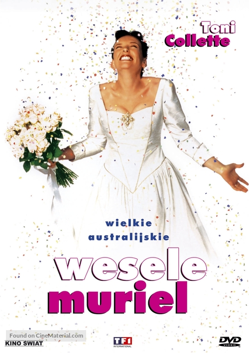 Muriel&#039;s Wedding - Polish DVD movie cover