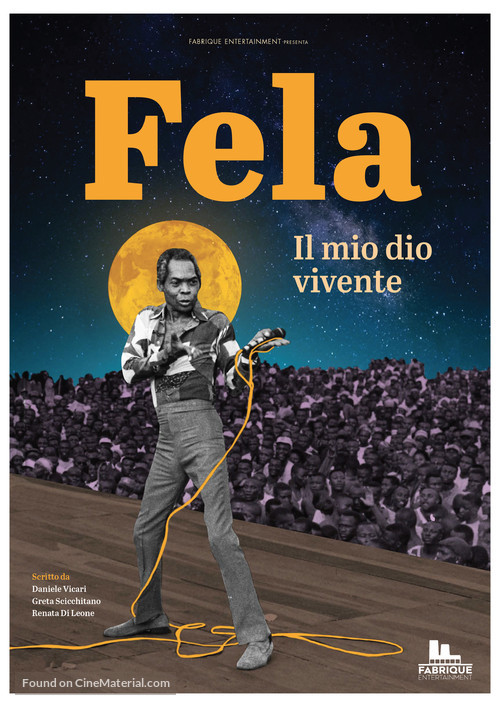 Fela, il mio Dio vivente - Italian Movie Poster