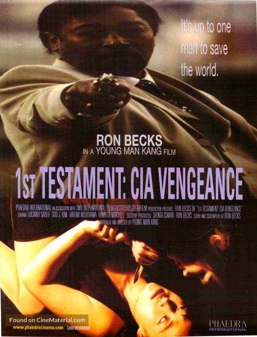 1st Testament CIA Vengeance - Movie Poster