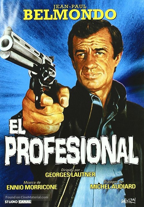 Le professionnel - Spanish DVD movie cover