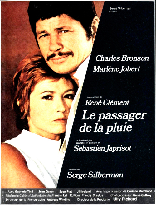 Le passager de la pluie - French Movie Poster