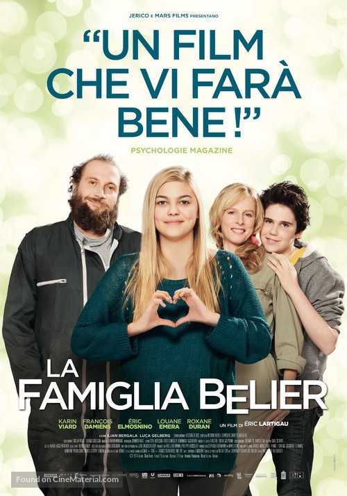 La famille B&eacute;lier - Italian Movie Poster