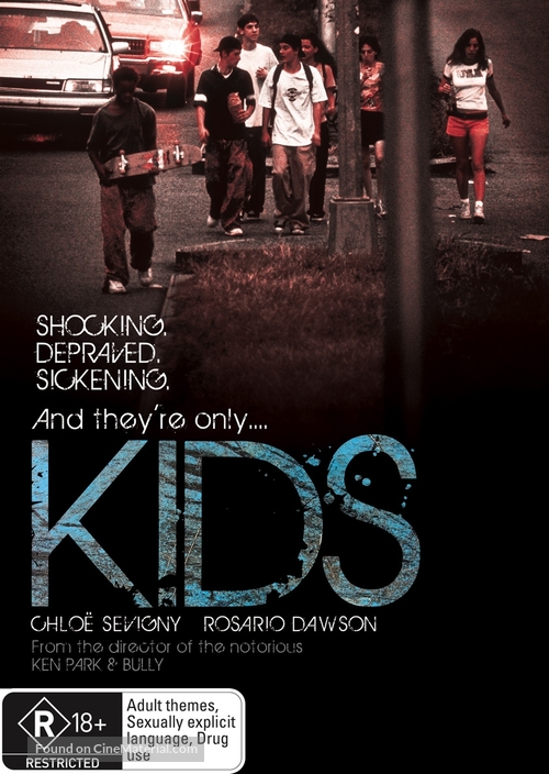Kids - Australian DVD movie cover
