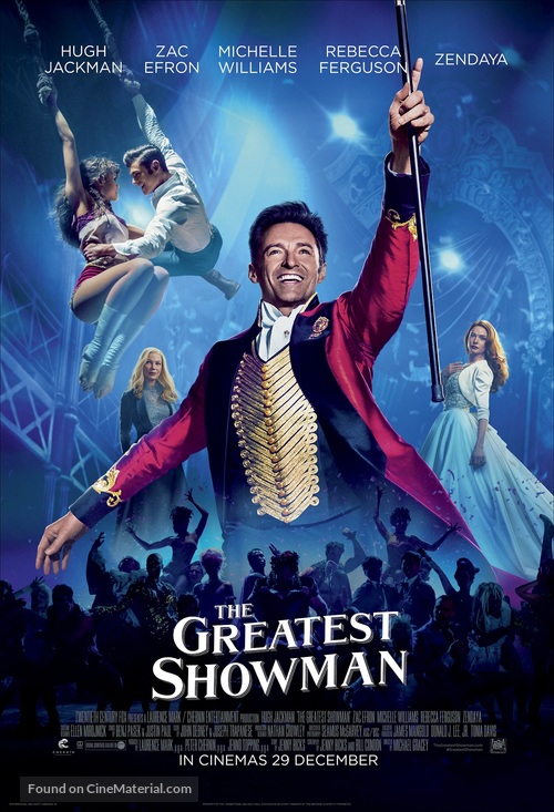 The Greatest Showman - South African Movie Poster