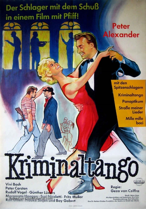 Kriminaltango - German Movie Poster