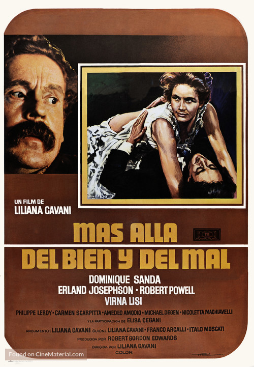 Al di l&agrave; del bene e del male - Spanish Movie Poster