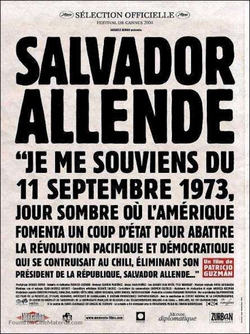 Salvador Allende - French Movie Poster